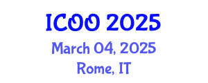 International Conference on Ophthalmology and Optometry (ICOO) March 04, 2025 - Rome, Italy