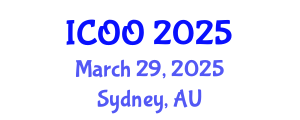 International Conference on Ophthalmology and Optometry (ICOO) March 29, 2025 - Sydney, Australia