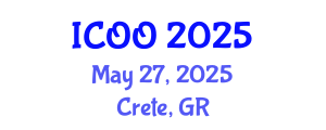 International Conference on Ophthalmology and Optometry (ICOO) May 27, 2025 - Crete, Greece