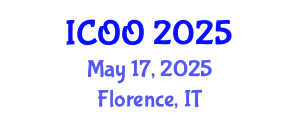 International Conference on Ophthalmology and Optometry (ICOO) May 17, 2025 - Florence, Italy