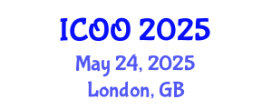 International Conference on Ophthalmology and Optometry (ICOO) May 24, 2025 - London, United Kingdom
