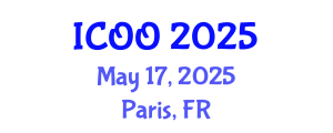 International Conference on Ophthalmology and Optometry (ICOO) May 17, 2025 - Paris, France