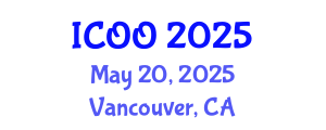 International Conference on Ophthalmology and Optometry (ICOO) May 20, 2025 - Vancouver, Canada