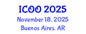 International Conference on Ophthalmology and Optometry (ICOO) November 18, 2025 - Buenos Aires, Argentina