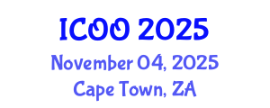 International Conference on Ophthalmology and Optometry (ICOO) November 04, 2025 - Cape Town, South Africa