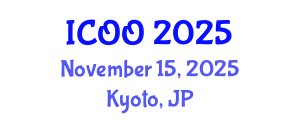 International Conference on Ophthalmology and Optometry (ICOO) November 15, 2025 - Kyoto, Japan