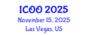 International Conference on Ophthalmology and Optometry (ICOO) November 15, 2025 - Las Vegas, United States