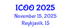 International Conference on Ophthalmology and Optometry (ICOO) November 15, 2025 - Reykjavik, Iceland