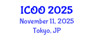 International Conference on Ophthalmology and Optometry (ICOO) November 11, 2025 - Tokyo, Japan