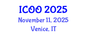 International Conference on Ophthalmology and Optometry (ICOO) November 11, 2025 - Venice, Italy