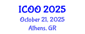 International Conference on Ophthalmology and Optometry (ICOO) October 21, 2025 - Athens, Greece