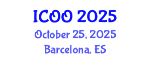 International Conference on Ophthalmology and Optometry (ICOO) October 25, 2025 - Barcelona, Spain