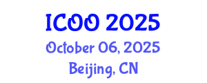 International Conference on Ophthalmology and Optometry (ICOO) October 06, 2025 - Beijing, China