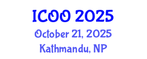 International Conference on Ophthalmology and Optometry (ICOO) October 21, 2025 - Kathmandu, Nepal