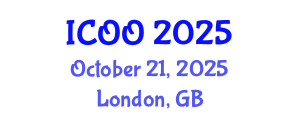 International Conference on Ophthalmology and Optometry (ICOO) October 21, 2025 - London, United Kingdom