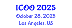 International Conference on Ophthalmology and Optometry (ICOO) October 28, 2025 - Los Angeles, United States