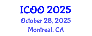 International Conference on Ophthalmology and Optometry (ICOO) October 28, 2025 - Montreal, Canada