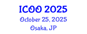 International Conference on Ophthalmology and Optometry (ICOO) October 25, 2025 - Osaka, Japan