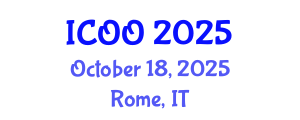 International Conference on Ophthalmology and Optometry (ICOO) October 18, 2025 - Rome, Italy