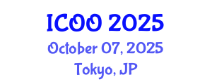 International Conference on Ophthalmology and Optometry (ICOO) October 07, 2025 - Tokyo, Japan