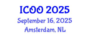 International Conference on Ophthalmology and Optometry (ICOO) September 16, 2025 - Amsterdam, Netherlands