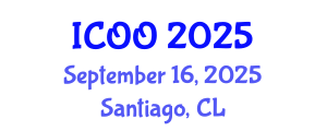 International Conference on Ophthalmology and Optometry (ICOO) September 16, 2025 - Santiago, Chile