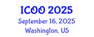 International Conference on Ophthalmology and Optometry (ICOO) September 16, 2025 - Washington, United States