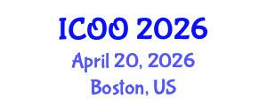 International Conference on Ophthalmology and Optometry (ICOO) April 20, 2026 - Boston, United States International Conference on Ophthalmology and Optometry (ICOO) April 20, 2026 - Boston, United States