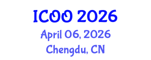 International Conference on Ophthalmology and Optometry (ICOO) April 06, 2026 - Chengdu, China International Conference on Ophthalmology and Optometry (ICOO) April 06, 2026 - Chengdu, China