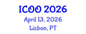International Conference on Ophthalmology and Optometry (ICOO) April 13, 2026 - Lisbon, Portugal International Conference on Ophthalmology and Optometry (ICOO) April 13, 2026 - Lisbon, Portugal