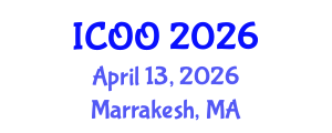 International Conference on Ophthalmology and Optometry (ICOO) April 13, 2026 - Marrakesh, Morocco International Conference on Ophthalmology and Optometry (ICOO) April 13, 2026 - Marrakesh, Morocco