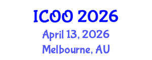 International Conference on Ophthalmology and Optometry (ICOO) April 13, 2026 - Melbourne, Australia International Conference on Ophthalmology and Optometry (ICOO) April 13, 2026 - Melbourne, Australia