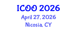 International Conference on Ophthalmology and Optometry (ICOO) April 27, 2026 - Nicosia, Cyprus International Conference on Ophthalmology and Optometry (ICOO) April 27, 2026 - Nicosia, Cyprus
