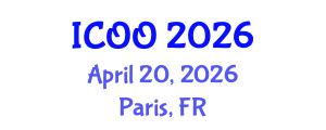 International Conference on Ophthalmology and Optometry (ICOO) April 20, 2026 - Paris, France International Conference on Ophthalmology and Optometry (ICOO) April 20, 2026 - Paris, France