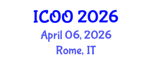 International Conference on Ophthalmology and Optometry (ICOO) April 06, 2026 - Rome, Italy International Conference on Ophthalmology and Optometry (ICOO) April 06, 2026 - Rome, Italy