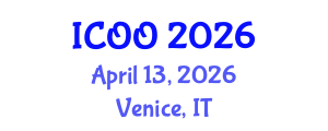 International Conference on Ophthalmology and Optometry (ICOO) April 13, 2026 - Venice, Italy International Conference on Ophthalmology and Optometry (ICOO) April 13, 2026 - Venice, Italy