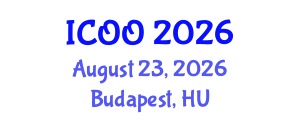 International Conference on Ophthalmology and Optometry (ICOO) August 23, 2026 - Budapest, Hungary International Conference on Ophthalmology and Optometry (ICOO) August 23, 2026 - Budapest, Hungary
