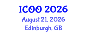 International Conference on Ophthalmology and Optometry (ICOO) August 21, 2026 - Edinburgh, United Kingdom International Conference on Ophthalmology and Optometry (ICOO) August 21, 2026 - Edinburgh, United Kingdom