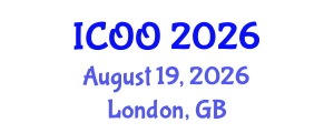 International Conference on Ophthalmology and Optometry (ICOO) August 19, 2026 - London, United Kingdom International Conference on Ophthalmology and Optometry (ICOO) August 19, 2026 - London, United Kingdom