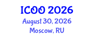 International Conference on Ophthalmology and Optometry (ICOO) August 30, 2026 - Moscow, Russia