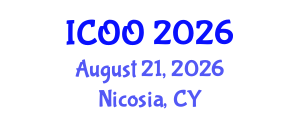 International Conference on Ophthalmology and Optometry (ICOO) August 21, 2026 - Nicosia, Cyprus International Conference on Ophthalmology and Optometry (ICOO) August 21, 2026 - Nicosia, Cyprus