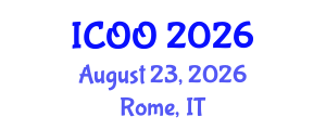International Conference on Ophthalmology and Optometry (ICOO) August 23, 2026 - Rome, Italy International Conference on Ophthalmology and Optometry (ICOO) August 23, 2026 - Rome, Italy