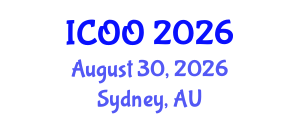 International Conference on Ophthalmology and Optometry (ICOO) August 30, 2026 - Sydney, Australia International Conference on Ophthalmology and Optometry (ICOO) August 30, 2026 - Sydney, Australia