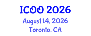 International Conference on Ophthalmology and Optometry (ICOO) August 14, 2026 - Toronto, Canada