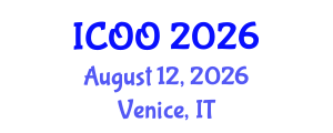 International Conference on Ophthalmology and Optometry (ICOO) August 12, 2026 - Venice, Italy International Conference on Ophthalmology and Optometry (ICOO) August 12, 2026 - Venice, Italy