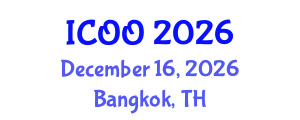 International Conference on Ophthalmology and Optometry (ICOO) December 16, 2026 - Bangkok, Thailand International Conference on Ophthalmology and Optometry (ICOO) December 16, 2026 - Bangkok, Thailand