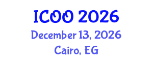 International Conference on Ophthalmology and Optometry (ICOO) December 13, 2026 - Cairo, Egypt International Conference on Ophthalmology and Optometry (ICOO) December 13, 2026 - Cairo, Egypt