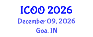 International Conference on Ophthalmology and Optometry (ICOO) December 09, 2026 - Goa, India International Conference on Ophthalmology and Optometry (ICOO) December 09, 2026 - Goa, India