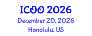 International Conference on Ophthalmology and Optometry (ICOO) December 20, 2026 - Honolulu, United States International Conference on Ophthalmology and Optometry (ICOO) December 20, 2026 - Honolulu, United States