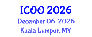 International Conference on Ophthalmology and Optometry (ICOO) December 06, 2026 - Kuala Lumpur, Malaysia International Conference on Ophthalmology and Optometry (ICOO) December 06, 2026 - Kuala Lumpur, Malaysia